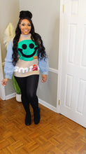 Load image into Gallery viewer, Smile Knit Sweater Khaki
