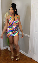 Load image into Gallery viewer, Mardi Gras Disco Dress
